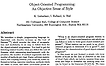 OOP 의 원칙들 (Object-Orientied Programming Principles)